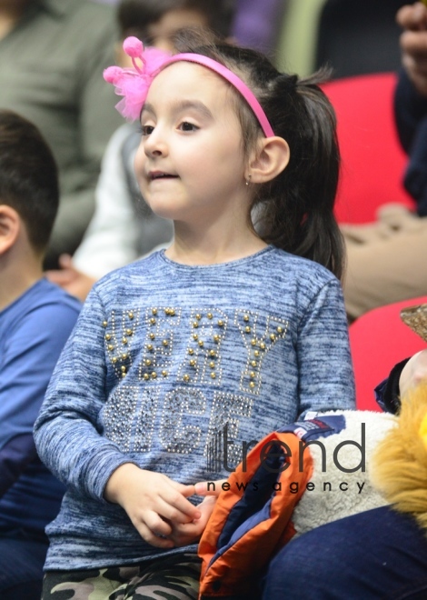 Amazing show “Snow White and the Seven Dwarfs” at Azerbaijan’s National Gymnastics Arena. Azerbaijan Baku 23  December 2018