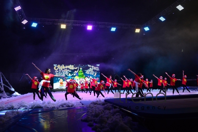 Milli Gimnastika Arenasında möhtəşəm “Ağbəniz və yeddi cırtdan” şousu. Azərbaycan. Bakı 23 dekabr 2018