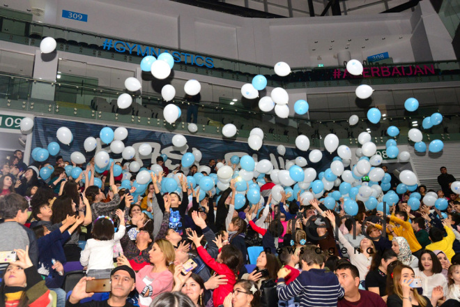 Amazing show “Snow White and the Seven Dwarfs” at Azerbaijan’s National Gymnastics Arena. Azerbaijan Baku 23  December 2018