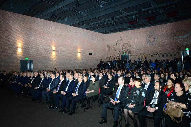 Azerbaijan’s Ministry of Youth and Sports awards best sportsmen of 2018. Azerbaijan Baku 26 December 2018
