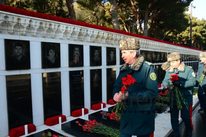 В Азербайджане чтят память жертв трагедии 20 января. Азербайджан, Баку, 20 января, 2019
