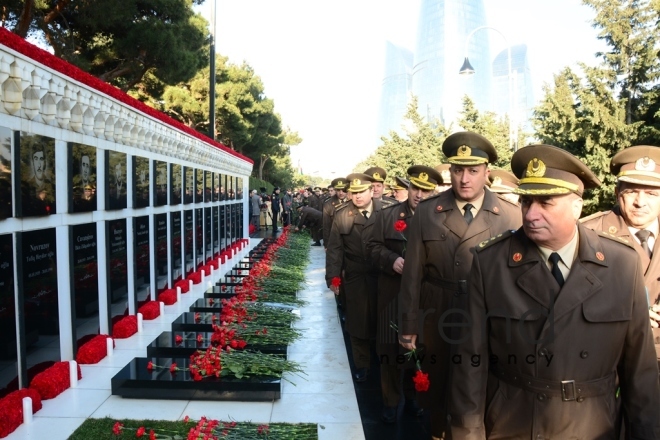 Azerbaijan commemorates 29th anniversary of January 20 tragedy. Azerbaijan, Baku, january 20, 2019