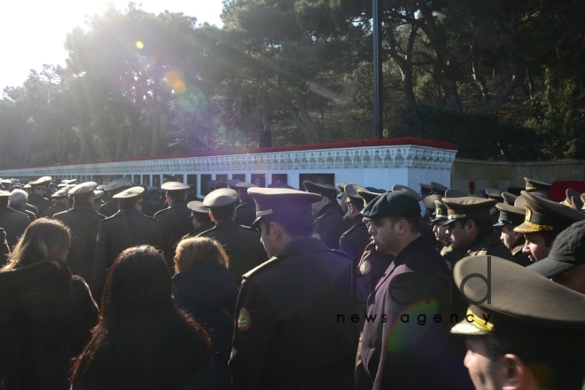 Azerbaijan commemorates 29th anniversary of January 20 tragedy. Azerbaijan, Baku, january 20, 2019