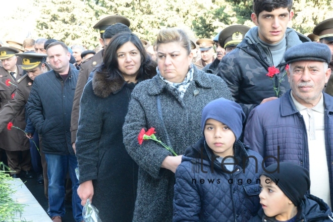 Azerbaijan commemorates 29th anniversary of January 20 tragedy. Azerbaijan, Baku, january 20, 2019