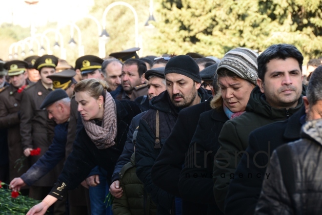 В Азербайджане чтят память жертв трагедии 20 января. Азербайджан, Баку, 20 января, 2019
