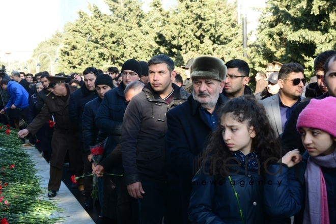 Azerbaijan commemorates 29th anniversary of January 20 tragedy. Azerbaijan, Baku, january 20, 2019