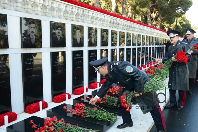 Azerbaijan commemorates 29th anniversary of January 20 tragedy. Azerbaijan, Baku, january 20, 2019