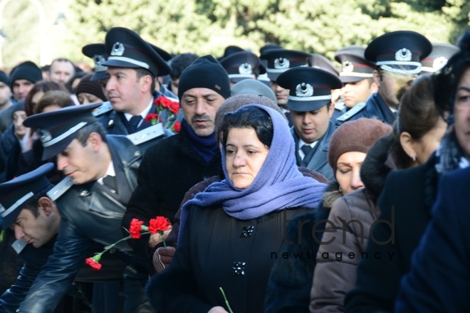 Azerbaijan commemorates 29th anniversary of January 20 tragedy. Azerbaijan, Baku, january 20, 2019