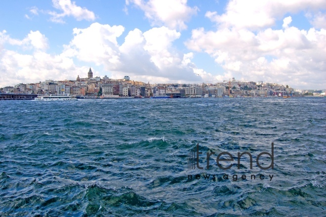 Seaside Istanbul  (part II). Turkey, Istanbul  january 28.  2019