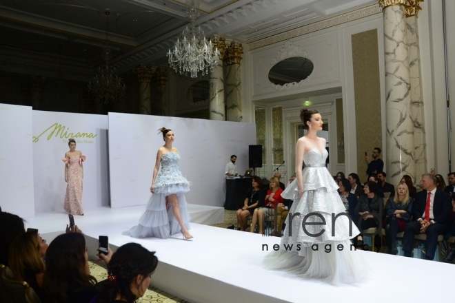 В Баку состоялась презентация бренда Mirana Atelier Alta Moda и красочное дефиле Back to Edem. Азербайджан Баку  8 февраля 2019