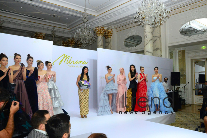 В Баку состоялась презентация бренда Mirana Atelier Alta Moda и красочное дефиле Back to Edem. Азербайджан Баку  8 февраля 2019