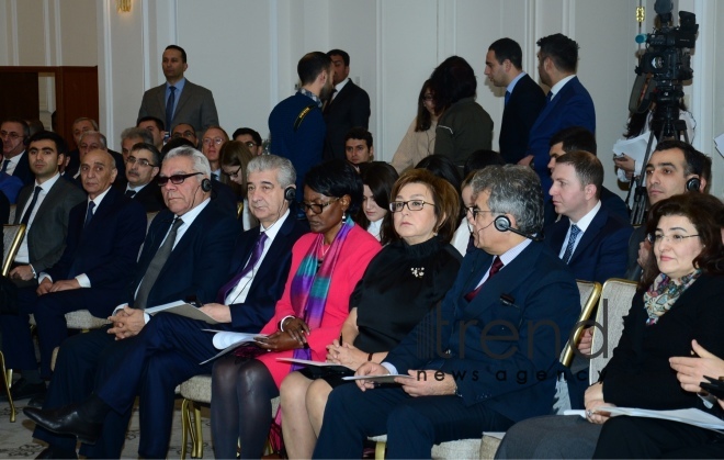 Bakıda İqtisadiyyatın şaxələndirilməsi - özəl sektorun rolu forumu keçirilib.Azərbaycan Bakı 6 mart 2019