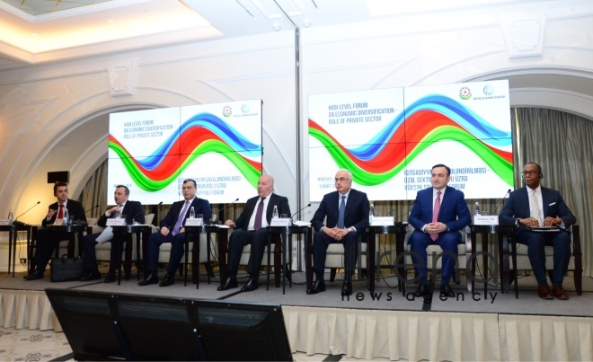 Baku hosts forum entitled Diversification of economy - role of private sector.Azerbaijan Baku 6 March 2019