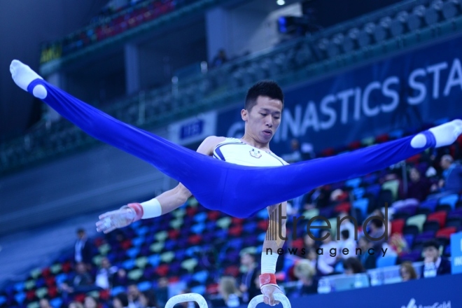 FIG World Championships continue in Azerbaijan’s National Gymnastics Arena.Azerbaijan Baku 15 March 2019