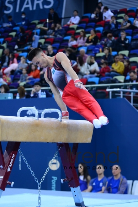 Milli Gimnastika Arenasında idman gimnastikası üzrə Dünya Kuboku çərçivəsində yarışlar davam edir. Azərbaycan Bakı 15 mart 2019