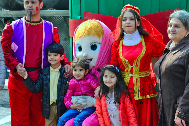 Nationwide festivities on the occasion of Novruz continue in Baku. Azerbaijan Baku 24 match 2019
