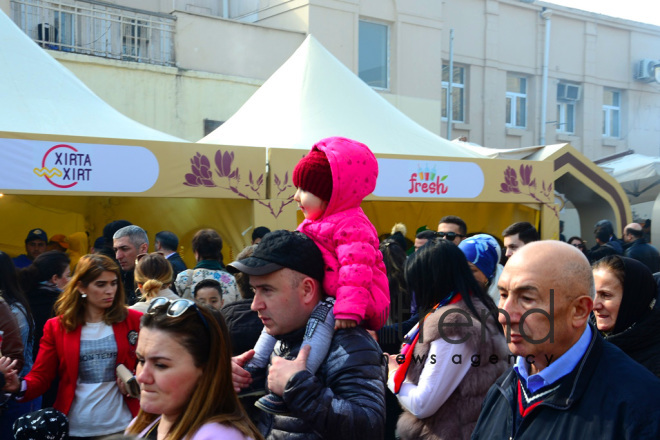 Nationwide festivities on the occasion of Novruz continue in Baku. Azerbaijan Baku 24 match 2019
