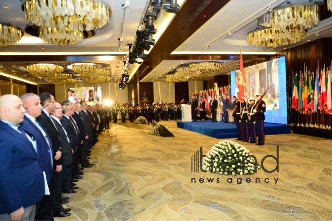 The 36th International Drug Enforcement Conference is being held in Baku.Azerbaijan Baku 15 April 2019