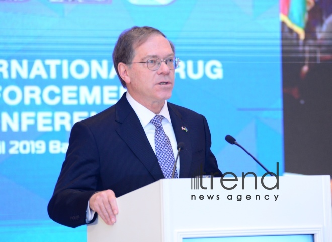 The 36th International Drug Enforcement Conference is being held in Baku.Azerbaijan Baku 15 April 2019