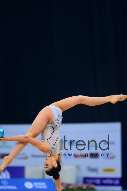 Bakıda bədii gimnastika üzrə 2-ci AGF Junior Trophy beynəlxalq turnirinə start verilib.Azərbaycan Bakı 20 aprel 2019