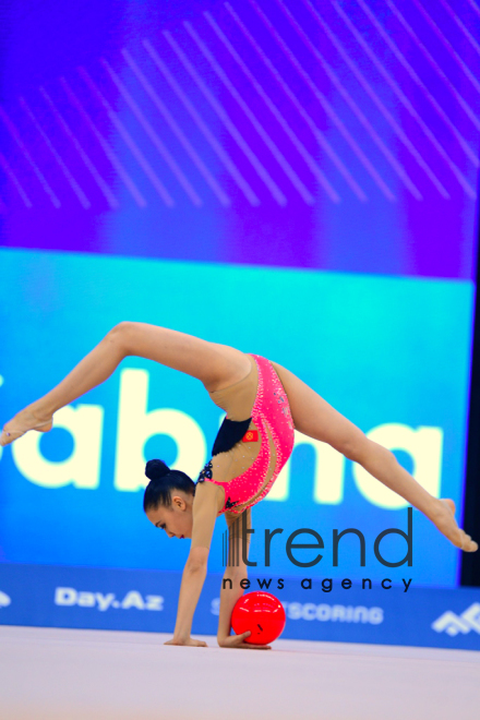 Bakıda bədii gimnastika üzrə 2-ci AGF Junior Trophy beynəlxalq turnirinə start verilib.Azərbaycan Bakı 20 aprel 2019