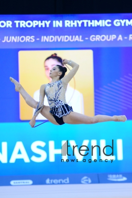 Bakıda bədii gimnastika üzrə 2-ci AGF Junior Trophy beynəlxalq turnirinə start verilib.Azərbaycan Bakı 20 aprel 2019