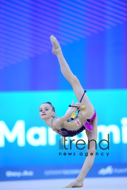 Bakıda bədii gimnastika üzrə 2-ci AGF Junior Trophy beynəlxalq turnirinə start verilib.Azərbaycan Bakı 20 aprel 2019