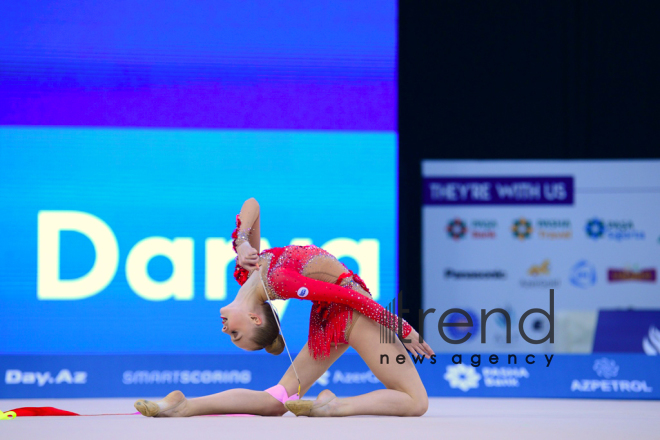 Bakıda bədii gimnastika üzrə 2-ci AGF Junior Trophy beynəlxalq turnirinə start verilib.Azərbaycan Bakı 20 aprel 2019