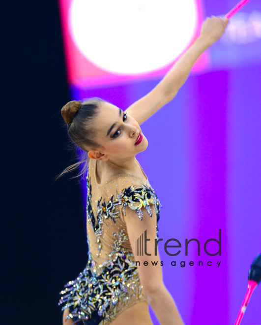 Bakıda bədii gimnastika üzrə 2-ci AGF Junior Trophy beynəlxalq turnirinə start verilib.Azərbaycan Bakı 20 aprel 2019