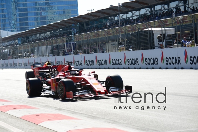 Bakıda Formula 1 Azərbaycan Qran Prisinin təntənəli açılış mərasimi və pilotların paradı keçirilib.Azərbaycan Bakı 28 aprel 2019