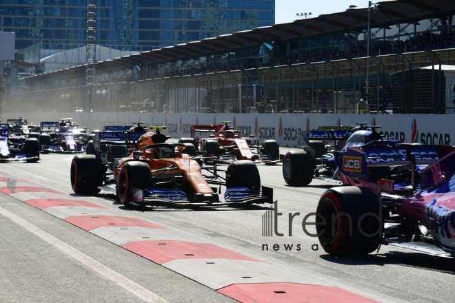 Bakıda Formula 1 Azərbaycan Qran Prisinin təntənəli açılış mərasimi və pilotların paradı keçirilib.Azərbaycan Bakı 28 aprel 2019