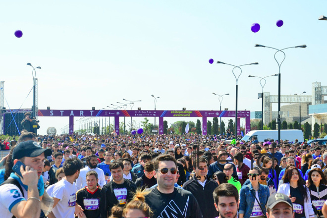 Bakı Marafonu 2019.Azərbaycan Bakı 5 May 2019