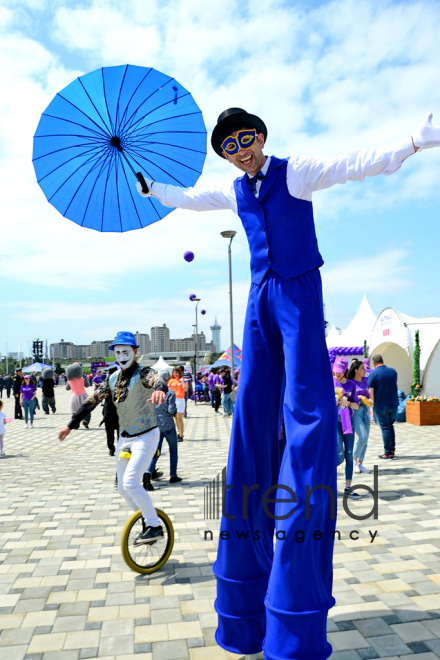 Baku Marathon 2019.Azerbaijan Baku 5 May 2019
