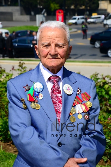 Azerbaijan marks the Day of Victory in the Great Patriotic War on May 9.Azerbaijan, Baku, may 9. 2019
