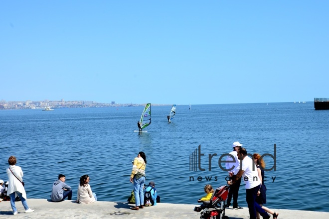 Baku Sailing Regatta held to mark 96th birthday anniversary of National Leader Heydar Aliyev. Azerbaijan, Baku, may  11 . 2019
