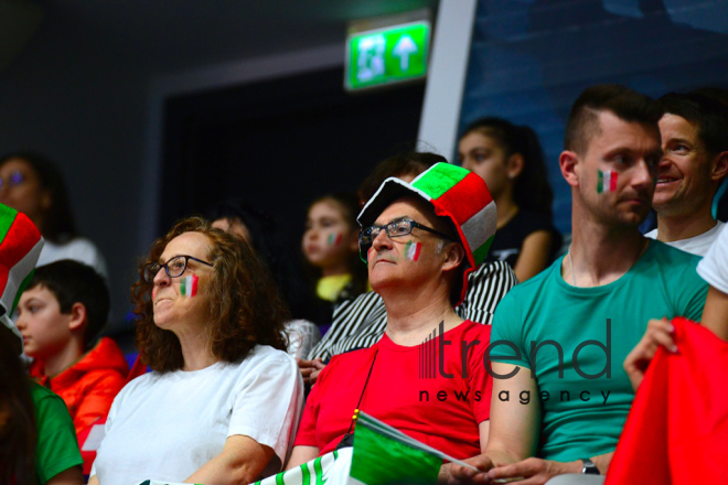 Great opening ceremony of 35th Rhythmic Gymnastics European Championships in Baku . Azerbaijan, Baku, may 16 . 2019
