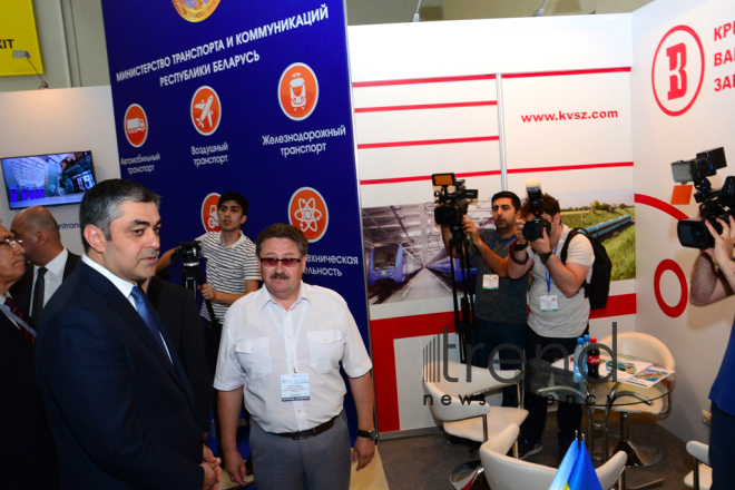 The 18th Caspian International Transport, Transit and Logistics Exhibition opened in Baku. Azerbaijan, Baku, June 11 , 2019