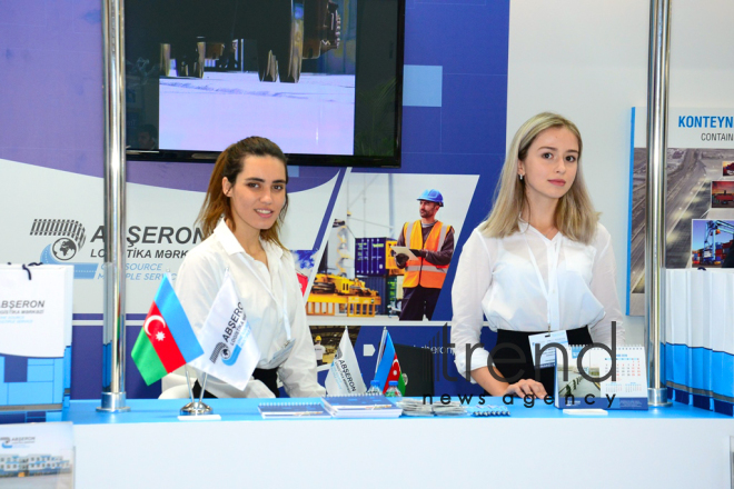 The 18th Caspian International Transport, Transit and Logistics Exhibition opened in Baku. Azerbaijan, Baku, June 11 , 2019