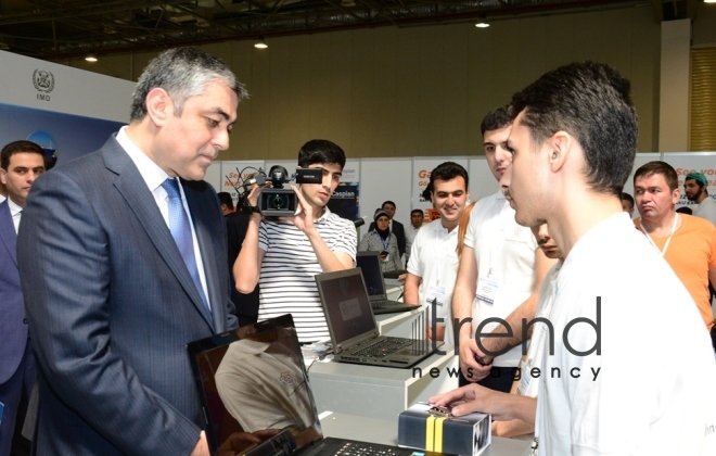 The 18th Caspian International Transport, Transit and Logistics Exhibition opened in Baku. Azerbaijan, Baku, June 11 , 2019