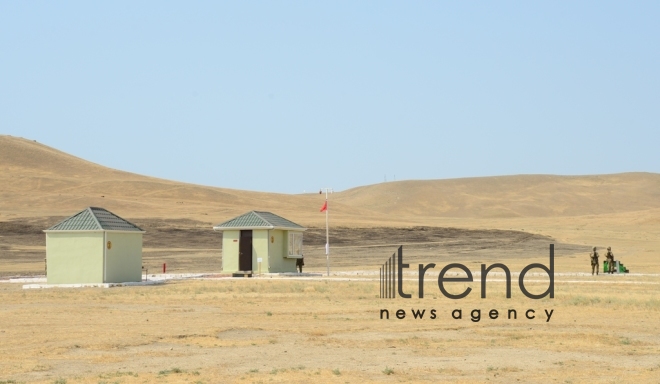 One day at proving ground.Azerbaijan, Baku, 18 June 2019