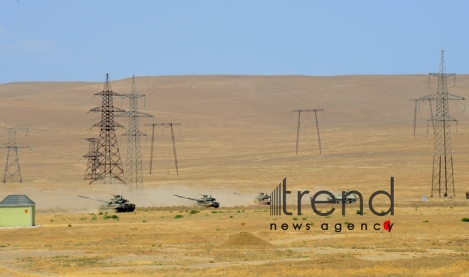 One day at proving ground.Azerbaijan, Baku, 18 June 2019