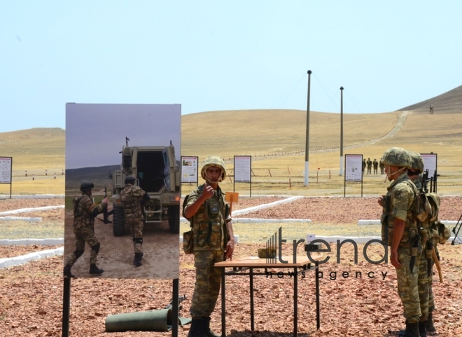 One day at proving ground.Azerbaijan, Baku, 18 June 2019