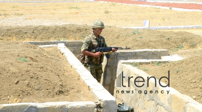 One day at proving ground.Azerbaijan, Baku, 18 June 2019