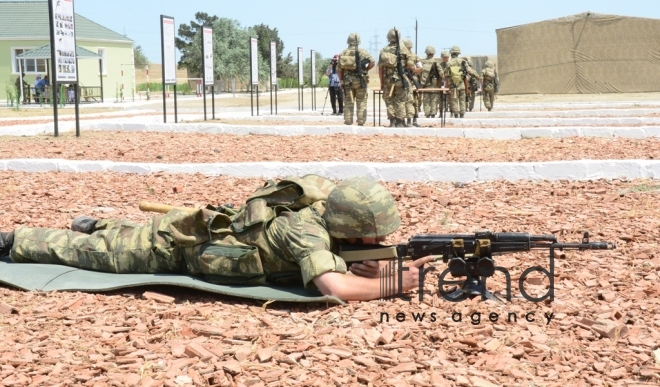 One day at proving ground.Azerbaijan, Baku, 18 June 2019