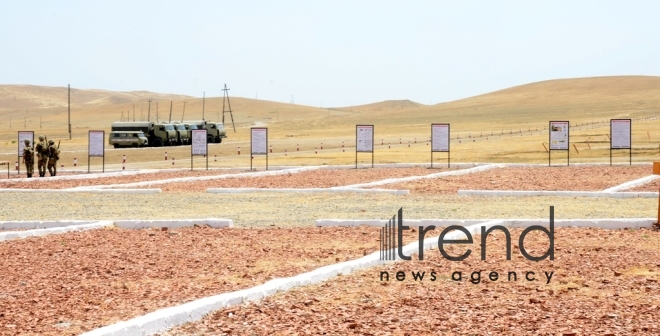 One day at proving ground.Azerbaijan, Baku, 18 June 2019