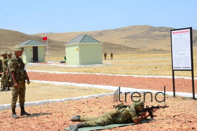 One day at proving ground.Azerbaijan, Baku, 18 June 2019