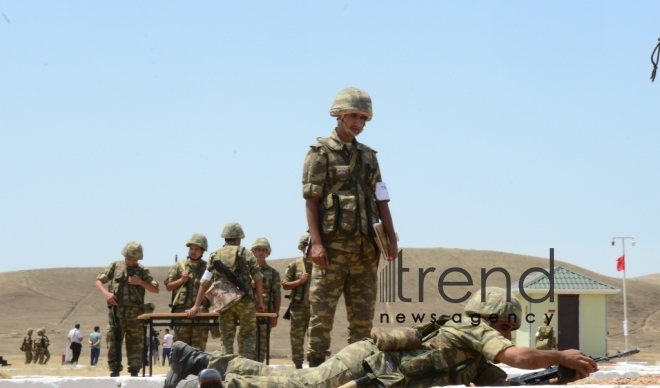 One day at proving ground.Azerbaijan, Baku, 18 June 2019