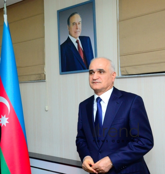 Министр экономики Азербайджана Шахин Мустафаев.Азербайджан, Баку, 15 июня   2019 
