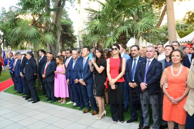 Bakıda ABŞ-ın Müstəqillik Günü qeyd edilib.Azərbaycan, Bakı, 5 iyul 2019