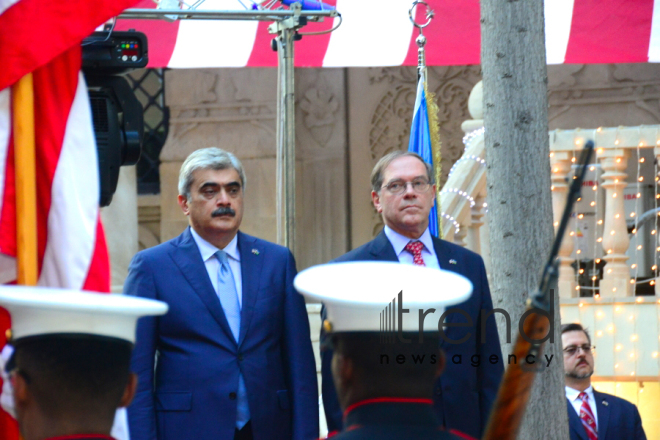 US embassy to Azerbaijan celebrates Independence Day.Azerbaijan, Baku, 5 July 2019
